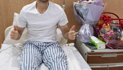 国安官方:斯帕吉奇手术非常顺利 有望2-3个月恢复训练