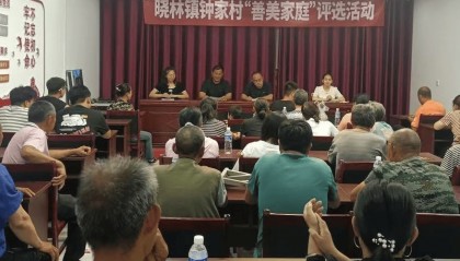 晓林镇举办“善美家庭”评选活动