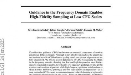 ETH科学家让AI图像生成在低指导下也能输出高质量画面