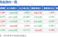 股票行情快报:六国化工(600470)8月28日主力资金净卖出239.03万元