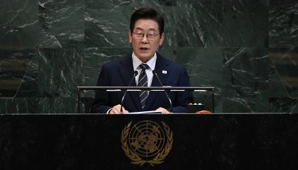 李在明联大演讲:将切断韩朝间“军事紧张和敌对行为的恶性循环”