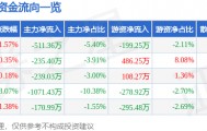 股票行情快报:六国化工(600470)9月1日主力资金净卖出511.36万元