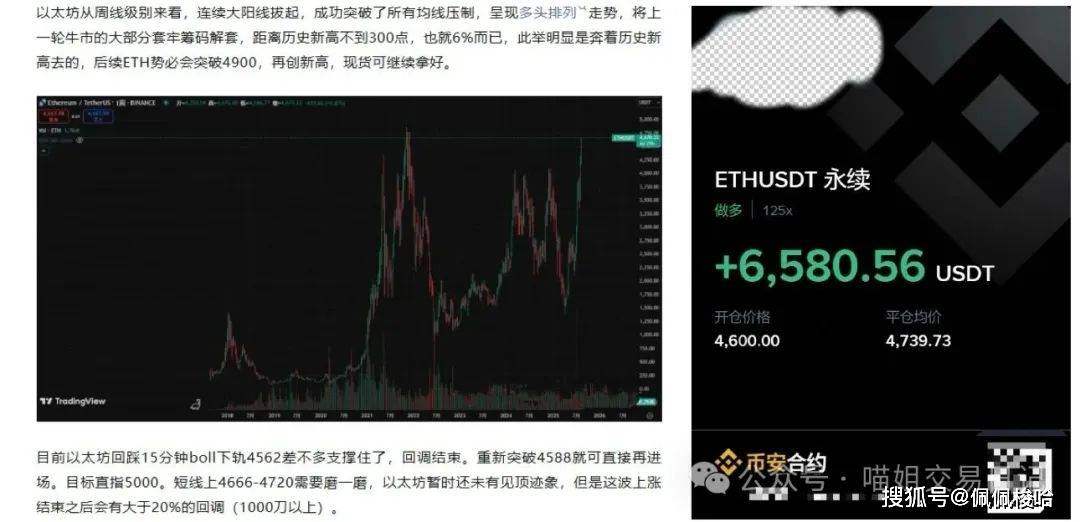 疯牛突袭！比特币狂飙12.4万→13万？ETH暴拉4700，本周剑指5000！还有山寨季嘛?
